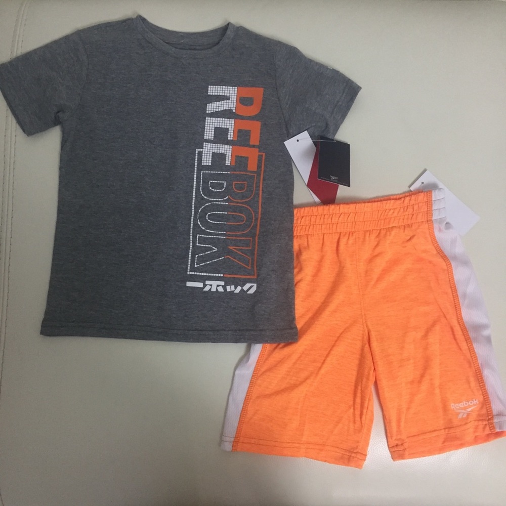 Reebok Cute orange boy outfit